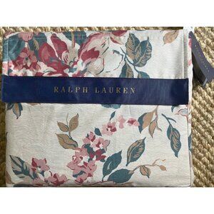 NEW $500 Ralph Lauren Alessandra Ardsley Duvet Cover!  King  Floral Cream Multi